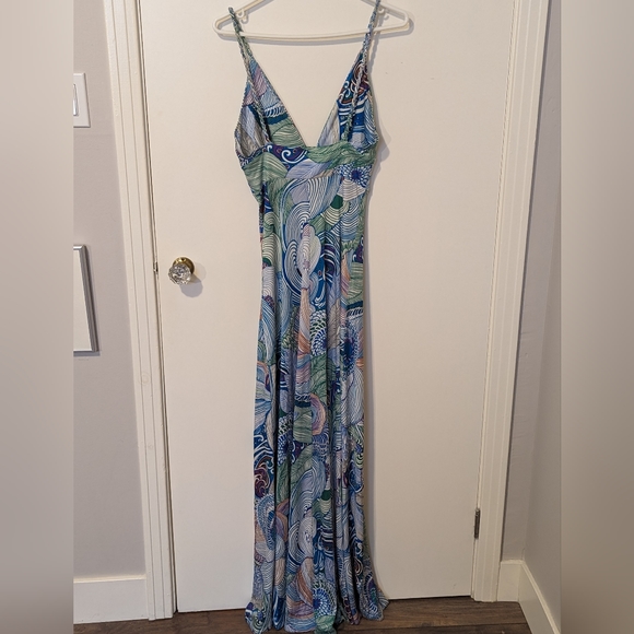 Marciano silk maxi dress - size small - Picture 2 of 3